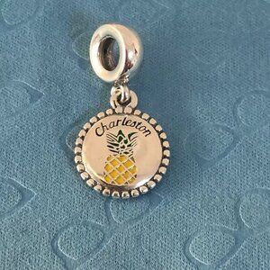 🔥🔥Pandora Charleston Charm Pineapple Beach Travel Pendant